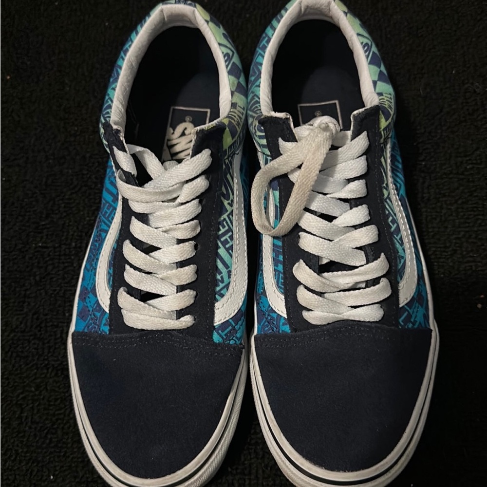 Slightly worn Vans. Women’s 8.5